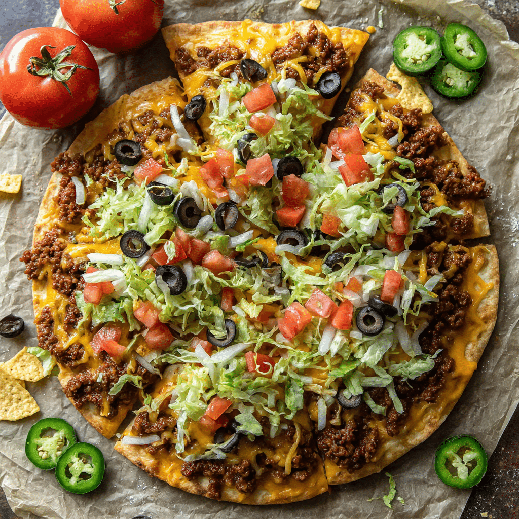 Taco Pizza