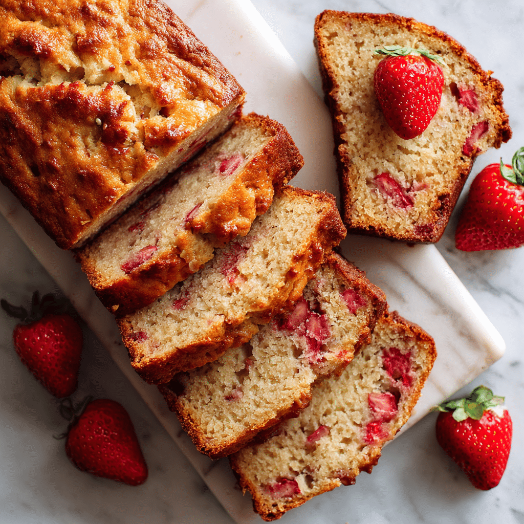 Strawberry Banana Bread