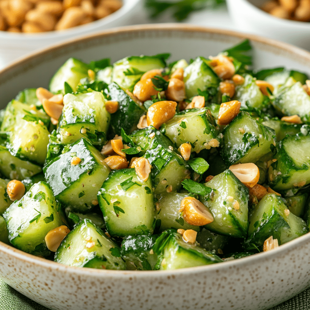 Cucumber Peanut Salad