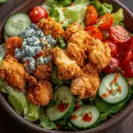 Crunchy Hot Honey Chicken Salad