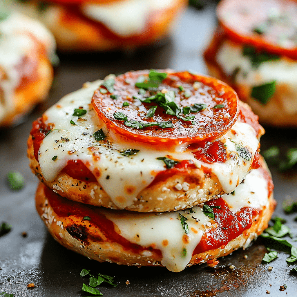 Quick and Easy Pizza Bagels