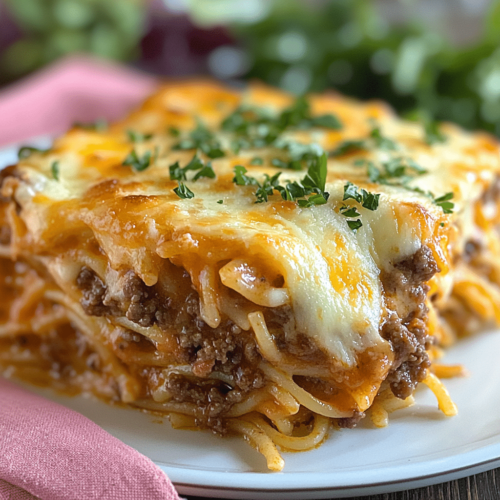 Million Dollar Spaghetti Casserole