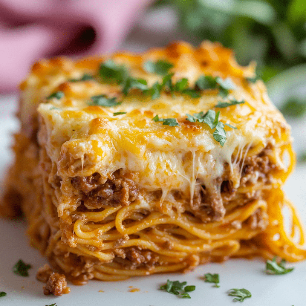 Million Dollar Spaghetti Casserole