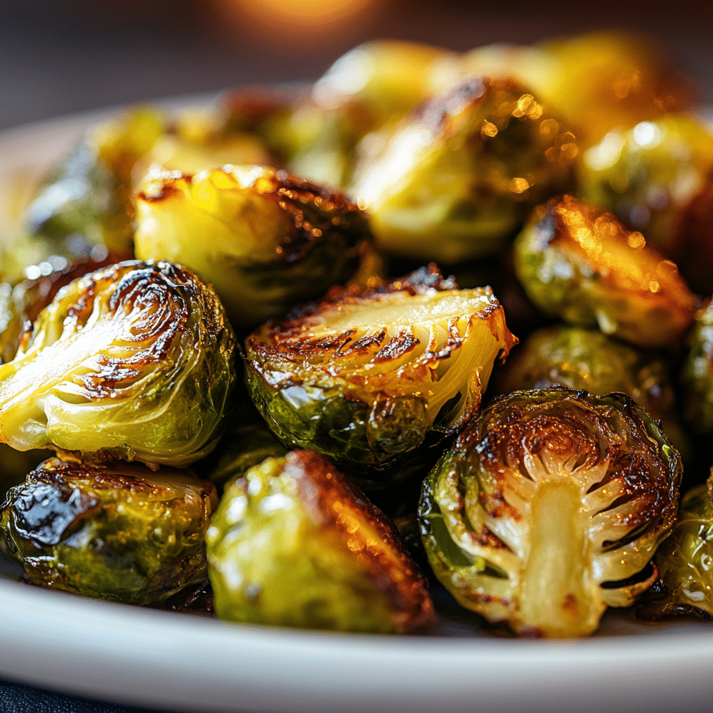 Roasted Balsamic Brussels Sprouts