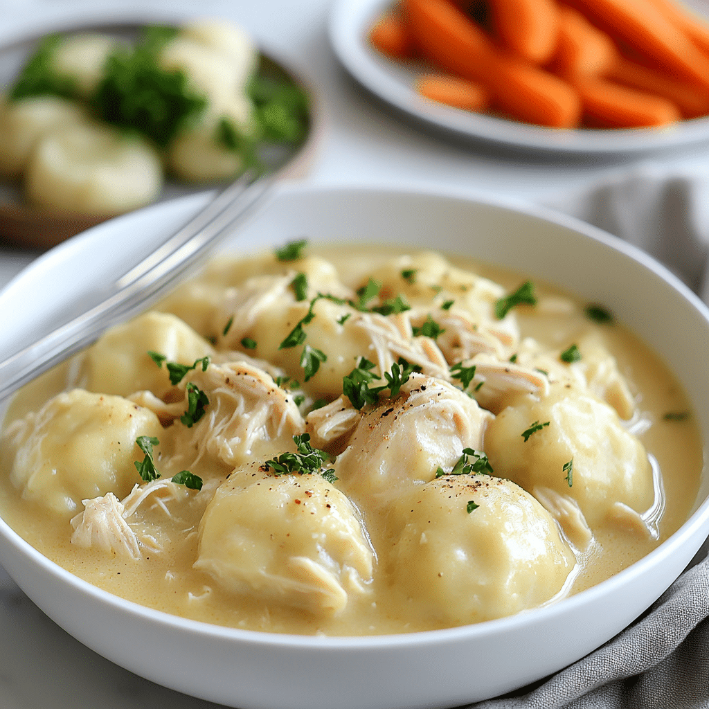 Old Fashioned Chicken and Dumplings