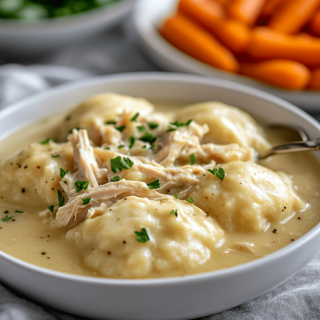 Old Fashioned Chicken and Dumplings