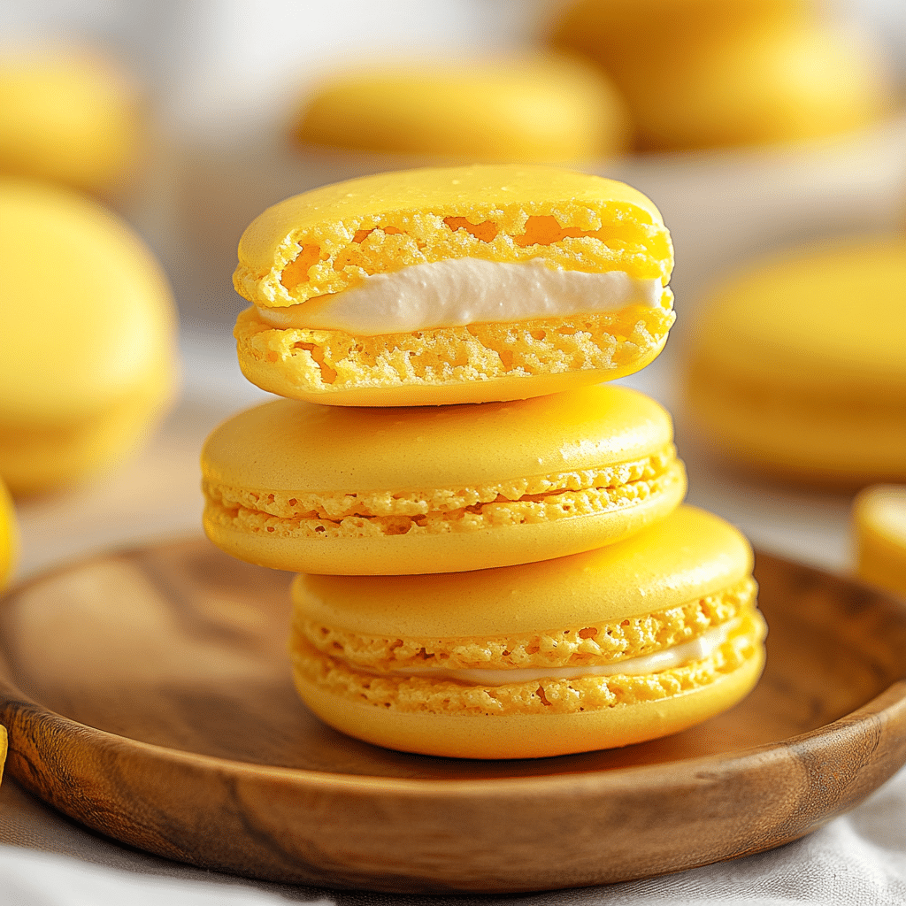 Lemon Macarons
