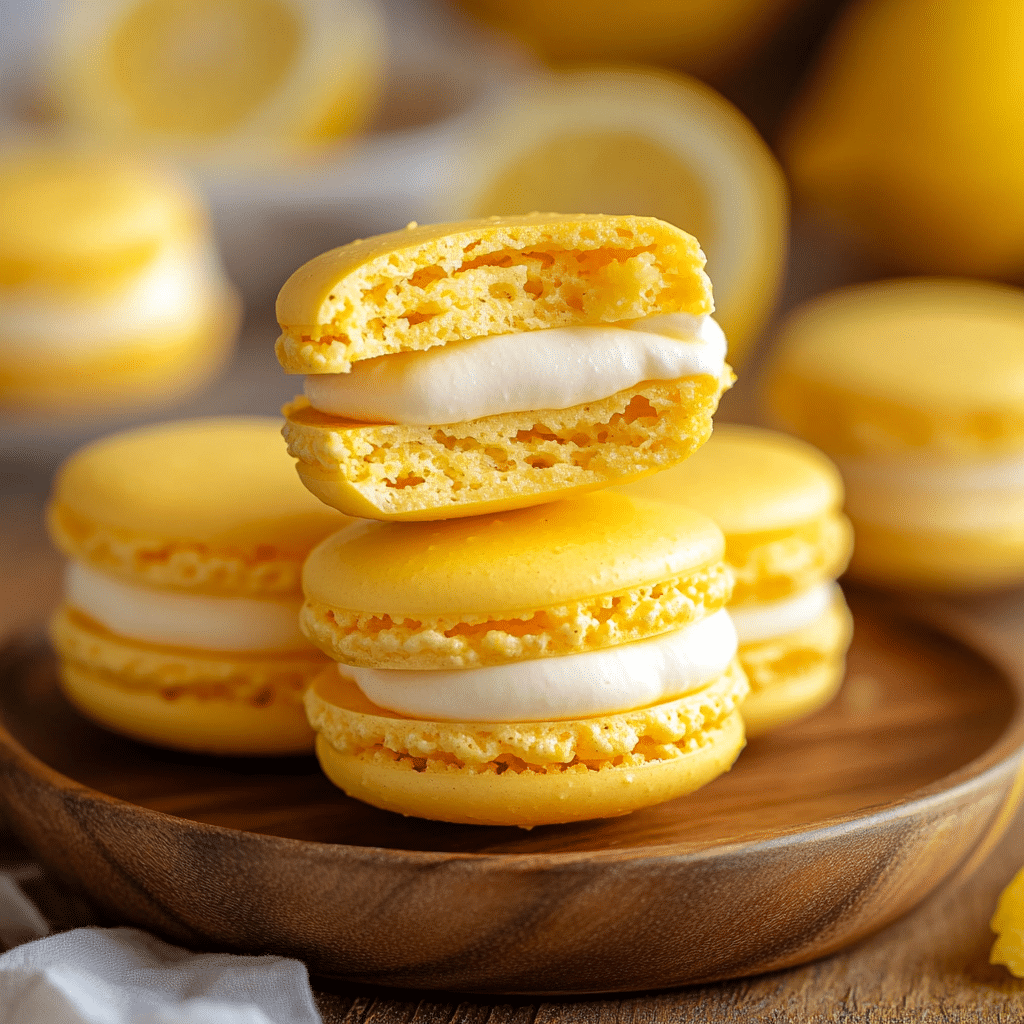 Lemon Macarons