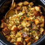 Crockpot Chicken and Dressing Casserole
