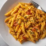 Buffalo Chicken Pasta – One Pot