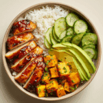 Hot Honey Chicken Bowls