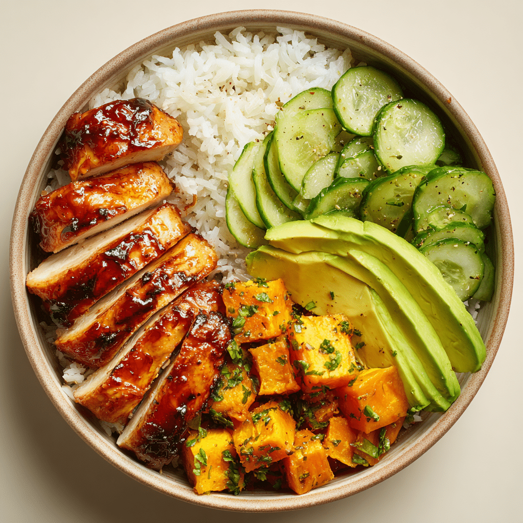 Hot Honey Chicken Bowls
