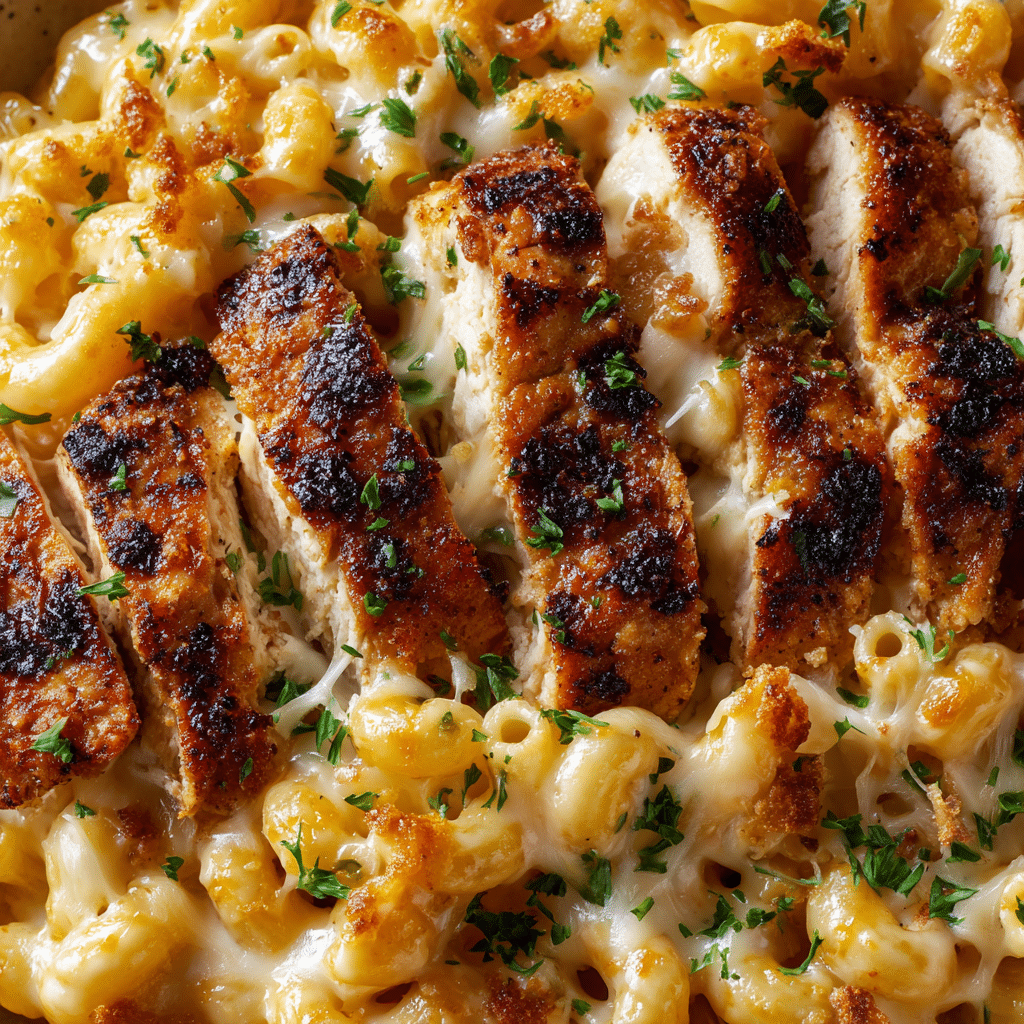 BBQ Chicken Mac and Cheese
