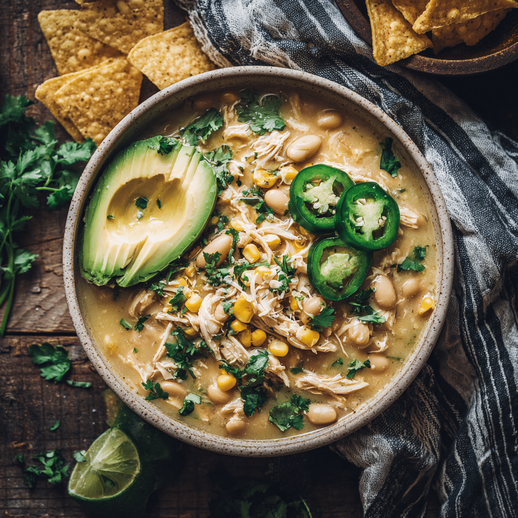 Crockpot White Chicken Chili