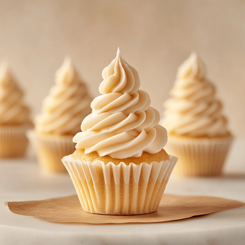 Small Batch Vanilla Cupcakes