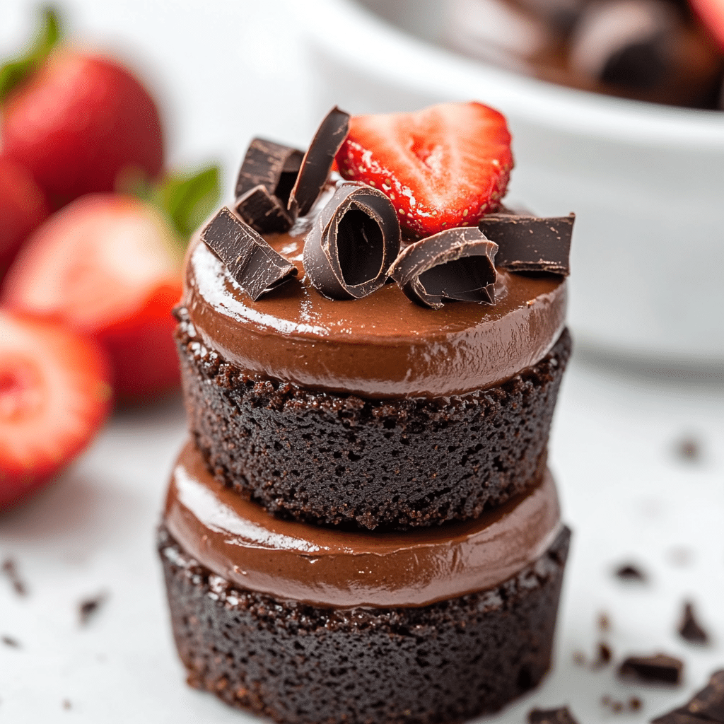 Mini Chocolate Cheesecakes