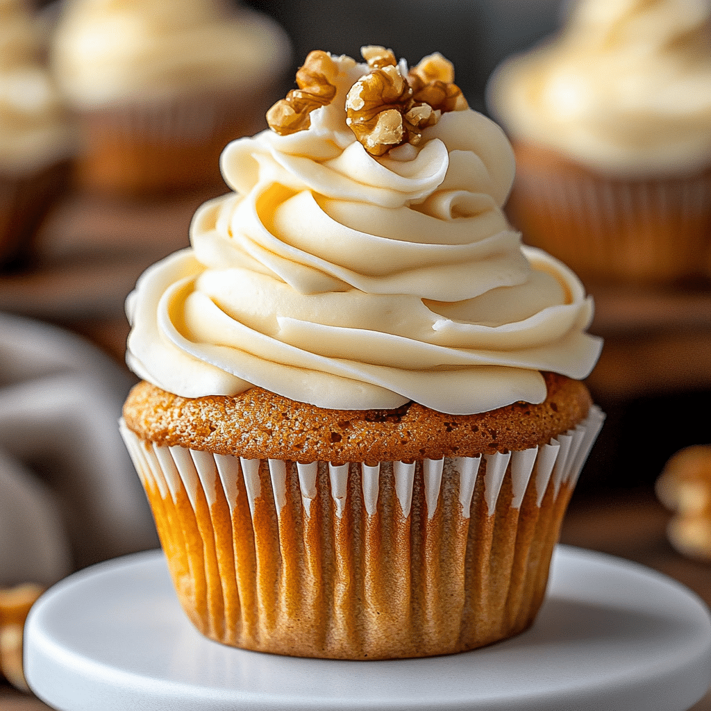 Carrot Cake Cupcakes