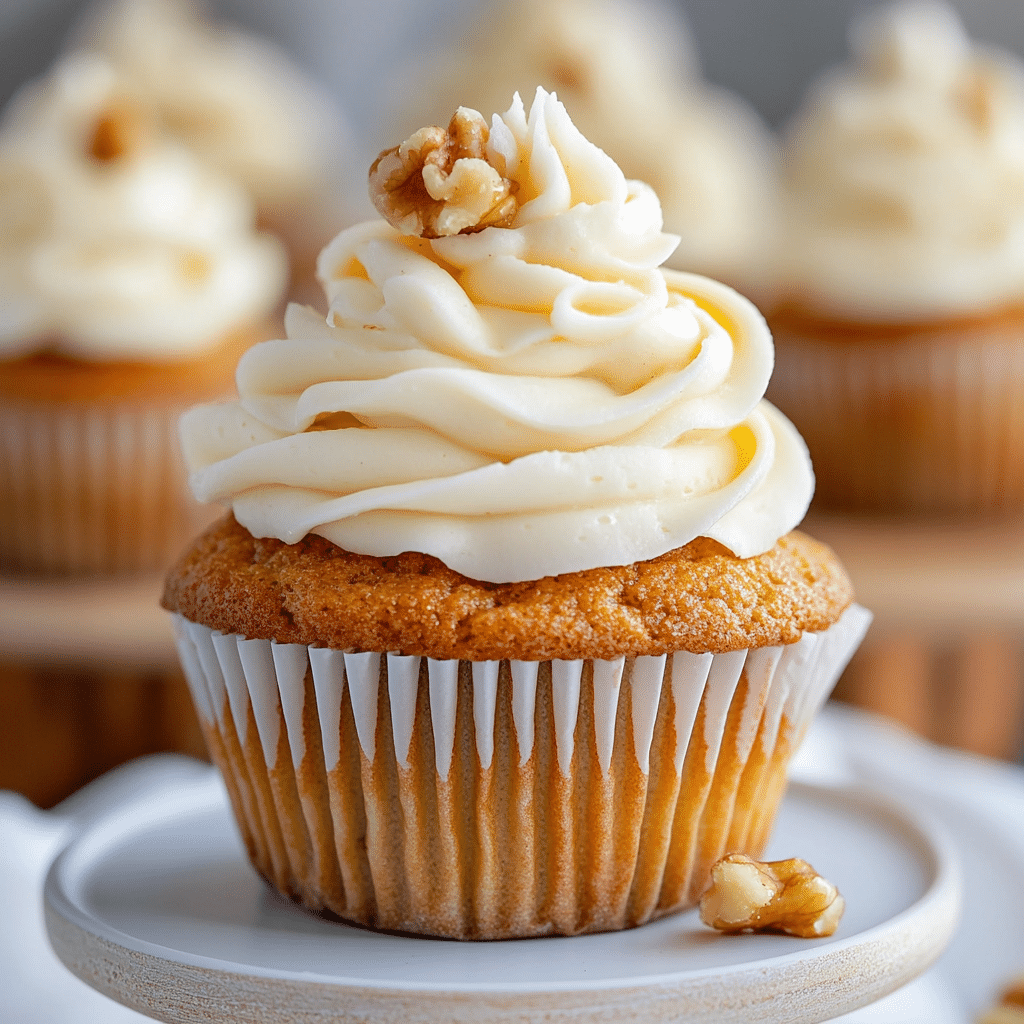 Carrot Cake Cupcakes