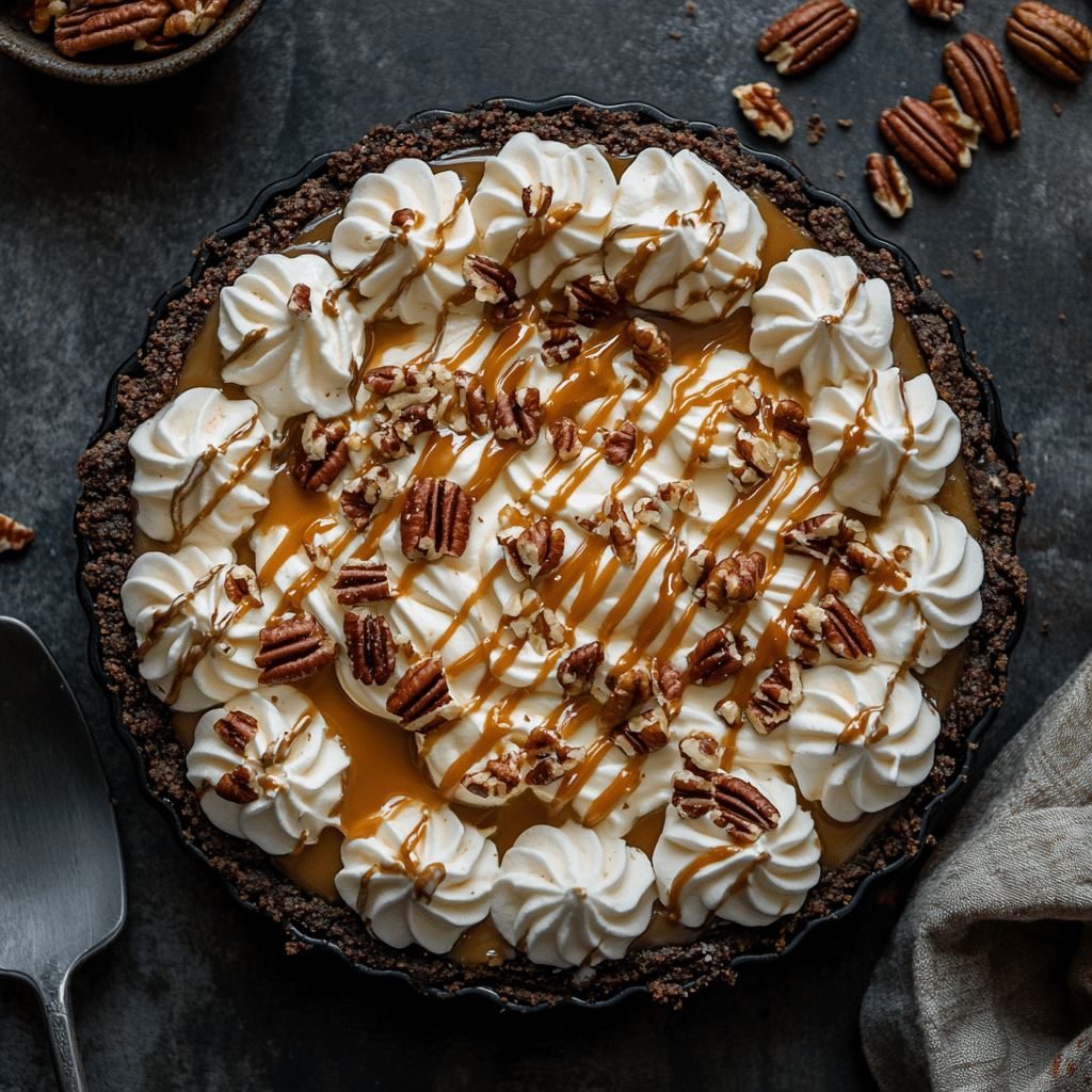 No Bake Turtle Pie