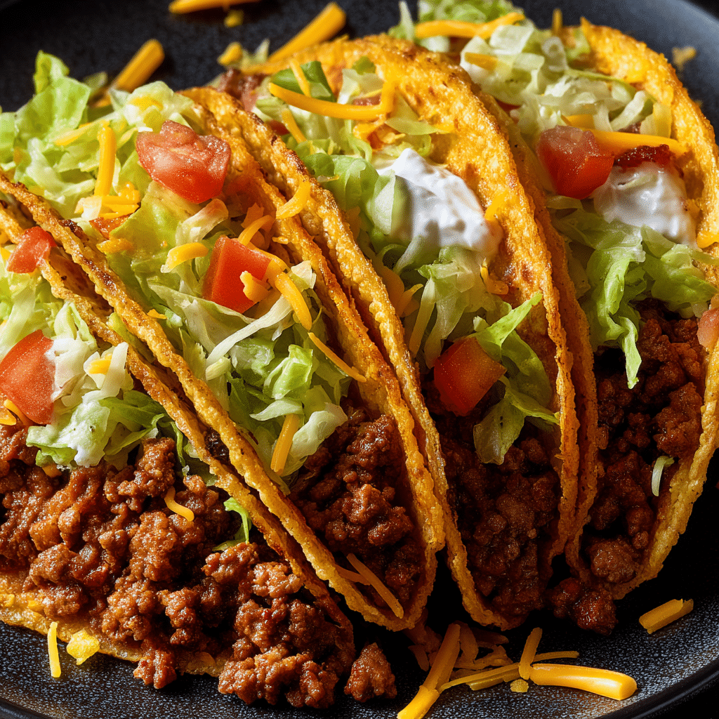 Ground Beef Tacos