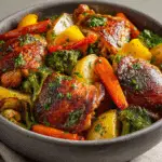 Roasted Garlic Chicken and Vegetables