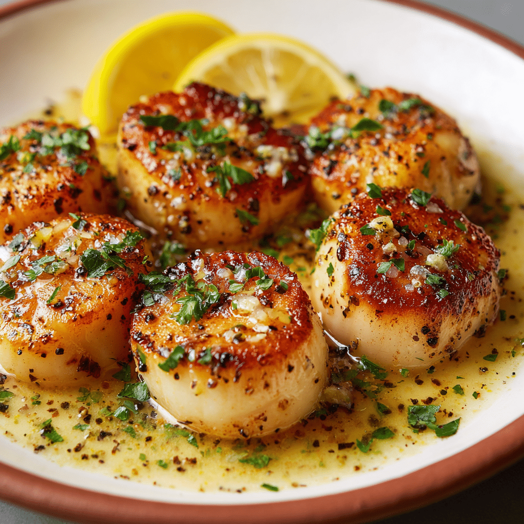 Lemon Butter Scallops (20-Minutes)