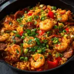 One Pot Shrimp and Sausage Jambalaya