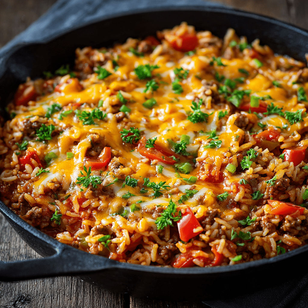 One Pot Unstuffed Pepper Skillet (Quick & Easy)
