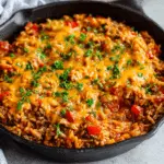 One Pot Unstuffed Pepper Skillet (Quick & Easy)