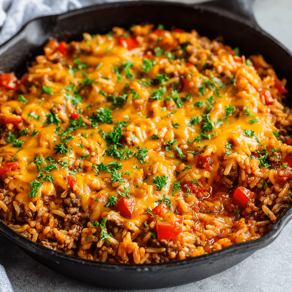 One Pot Unstuffed Pepper Skillet (Quick & Easy)