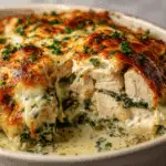 Creamy Chicken and Spinach Casserole