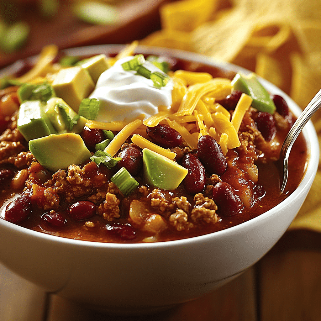 Slow Cooker Chili Recipe