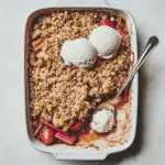 Strawberry Rhubarb Crisp