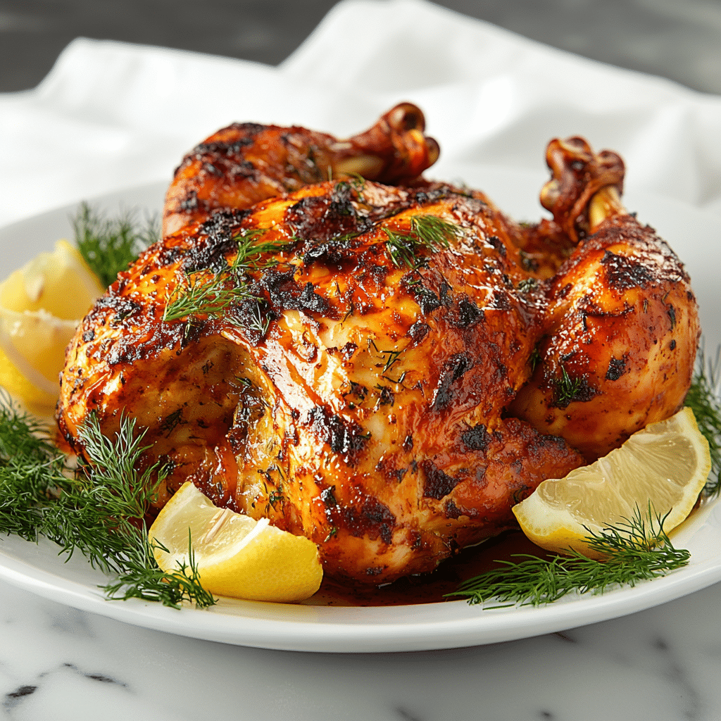 Roasted Chicken with Garlic & Herbs