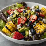 Strawberry Avocado Corn Salad