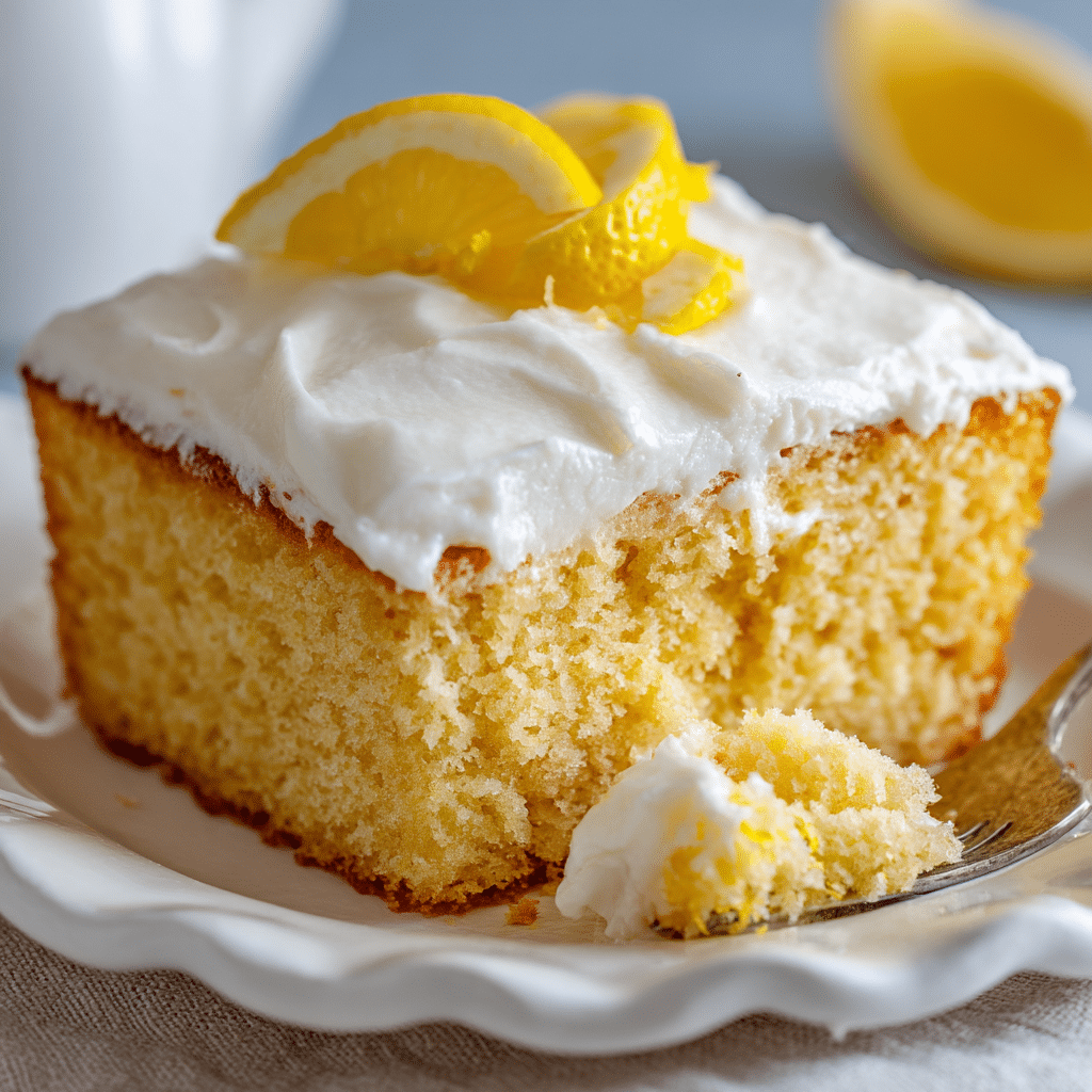 Lemon Sheet Cake