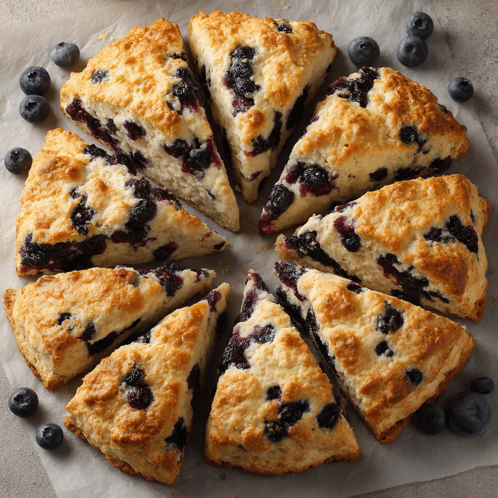Buttermilk Blueberry Scones