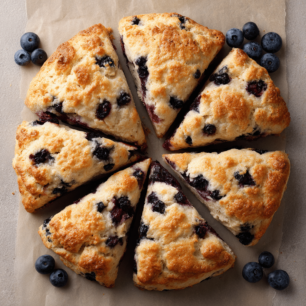 Buttermilk Blueberry Scones