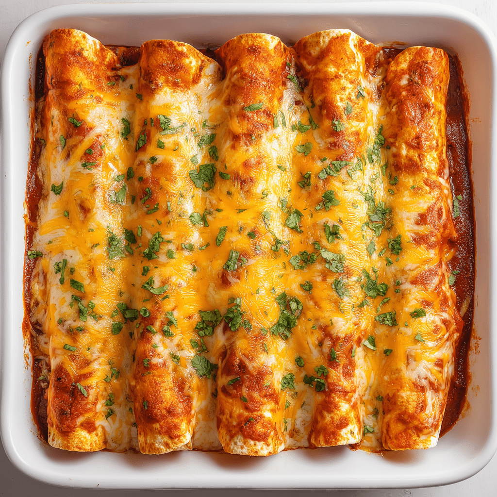 Easy Chicken Enchilada Recipe