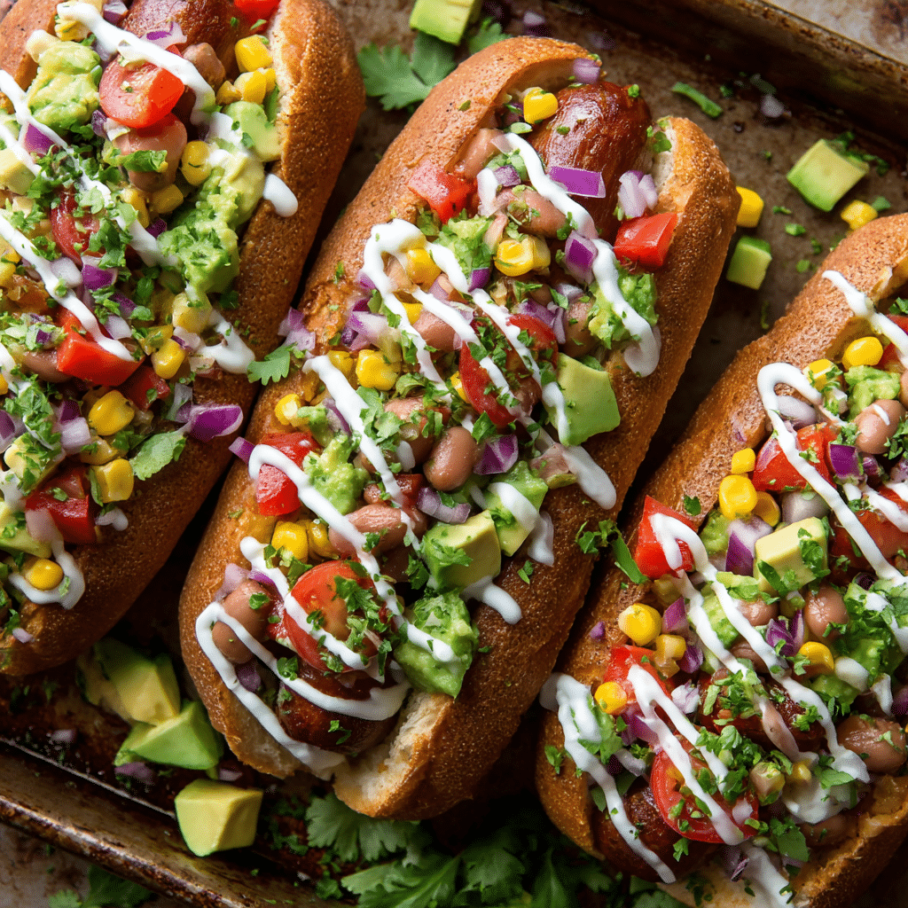Tex-Mex Hot Dogs