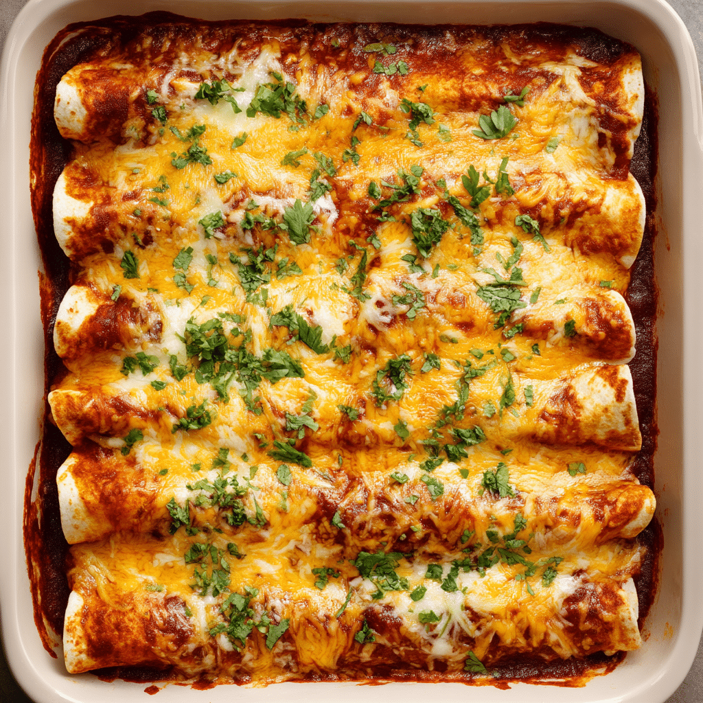 Easy Chicken Enchilada Recipe