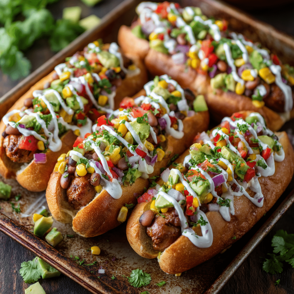 Tex-Mex Hot Dogs
