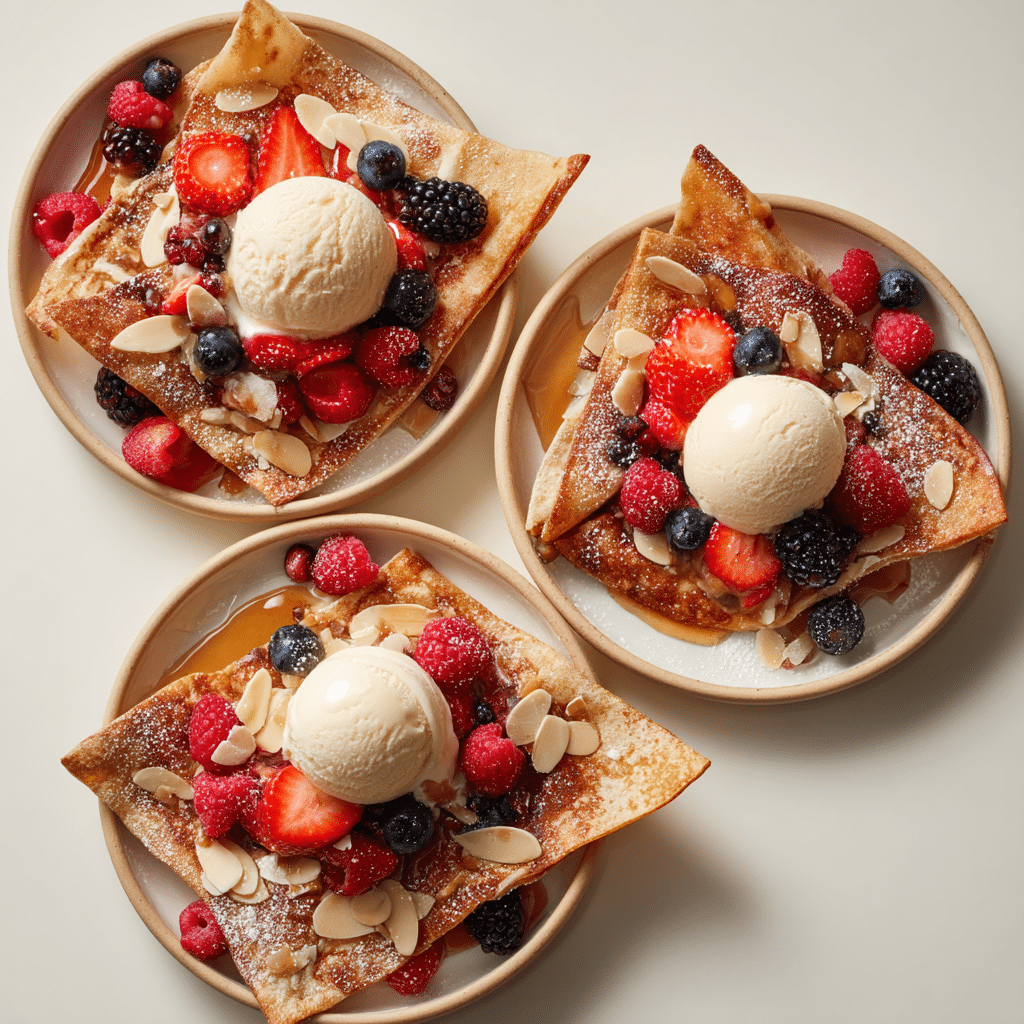 Easy Dessert Nachos