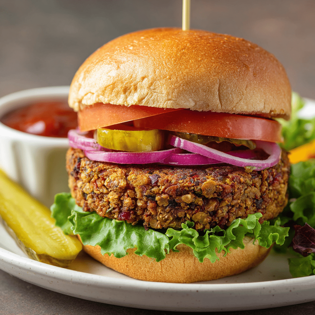 Vegan Black Bean Burger Recipe