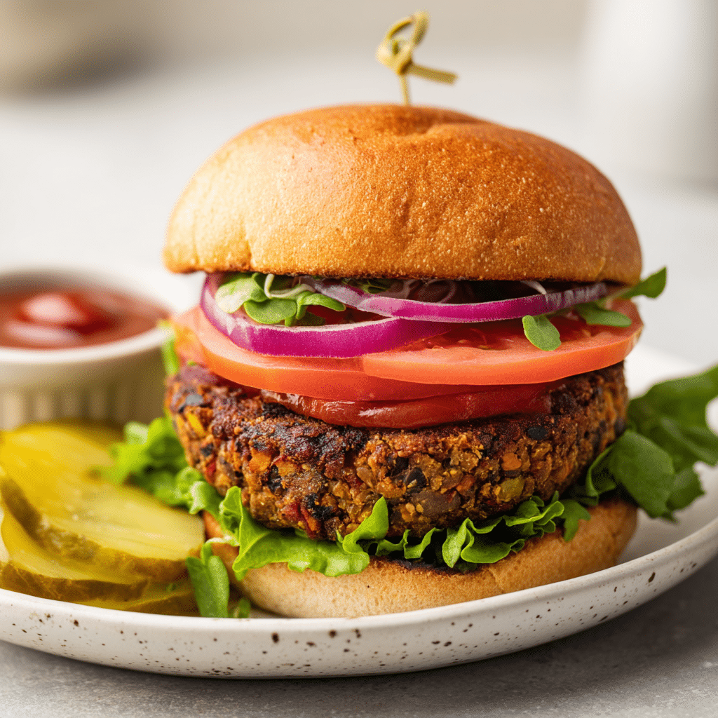 Vegan Black Bean Burger Recipe