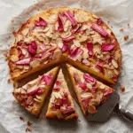 Norwegian Rhubarb and Almond Cake