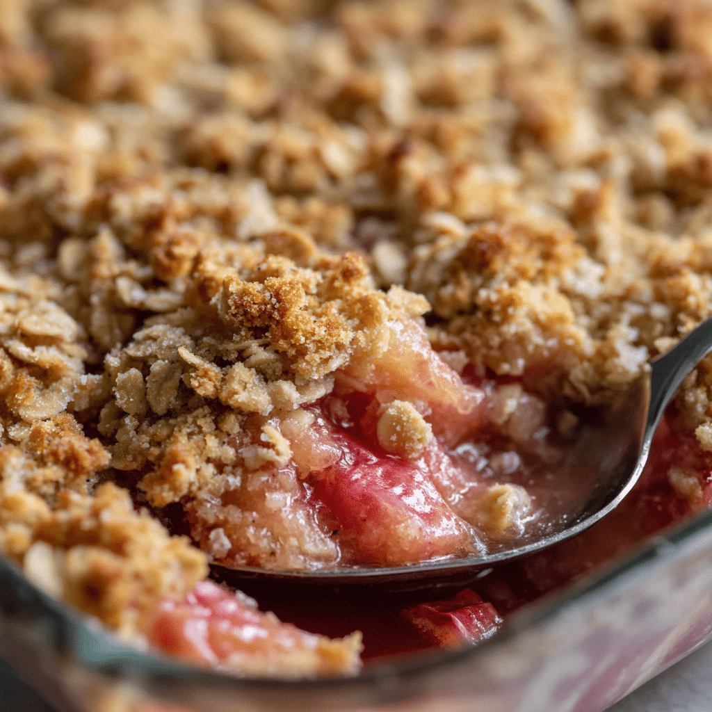 Rhubarb Crisp Recipe