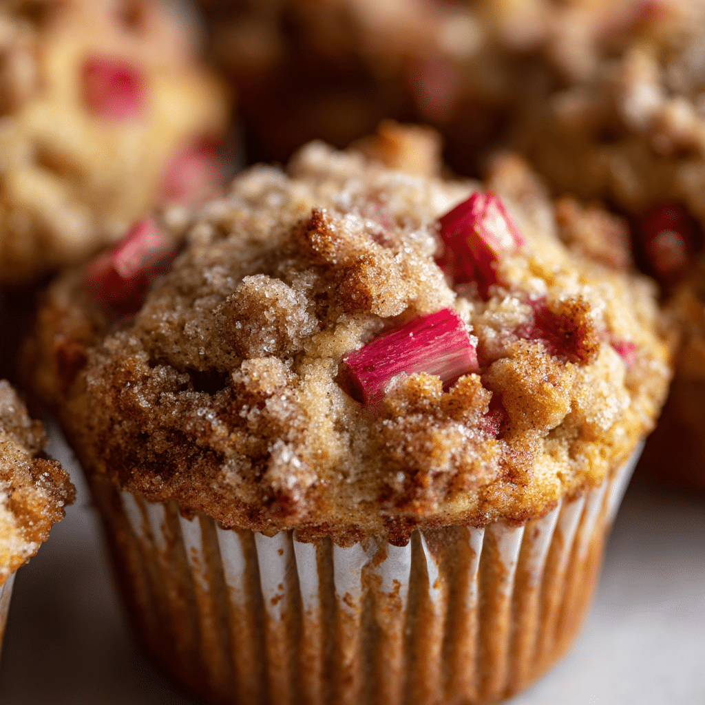 Rhubarb Muffins