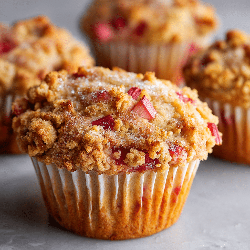 Rhubarb Muffins