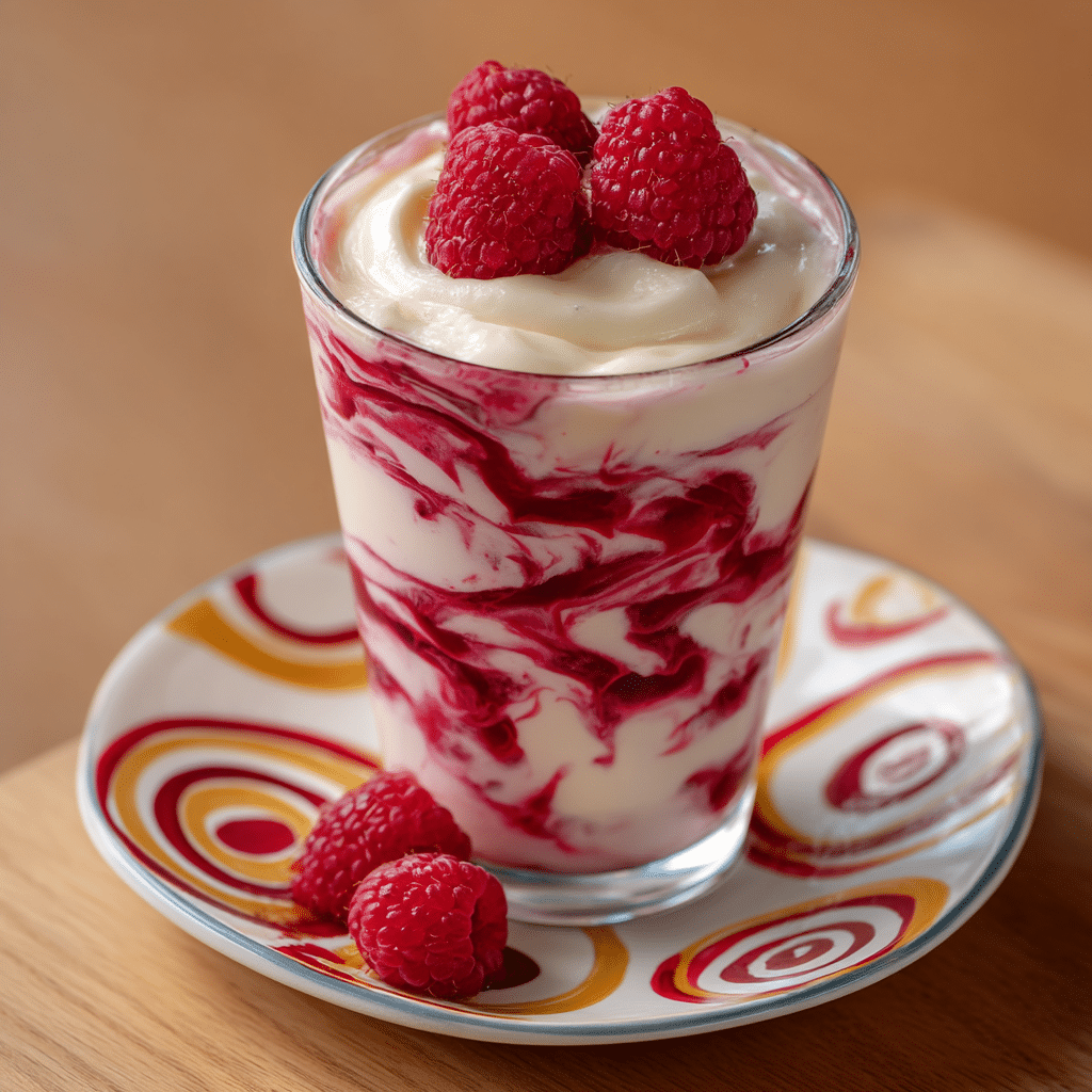 Raspberry Rhubarb Fool